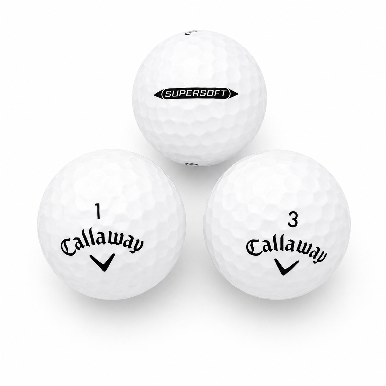 Callaway Supersoft lake balls grade A