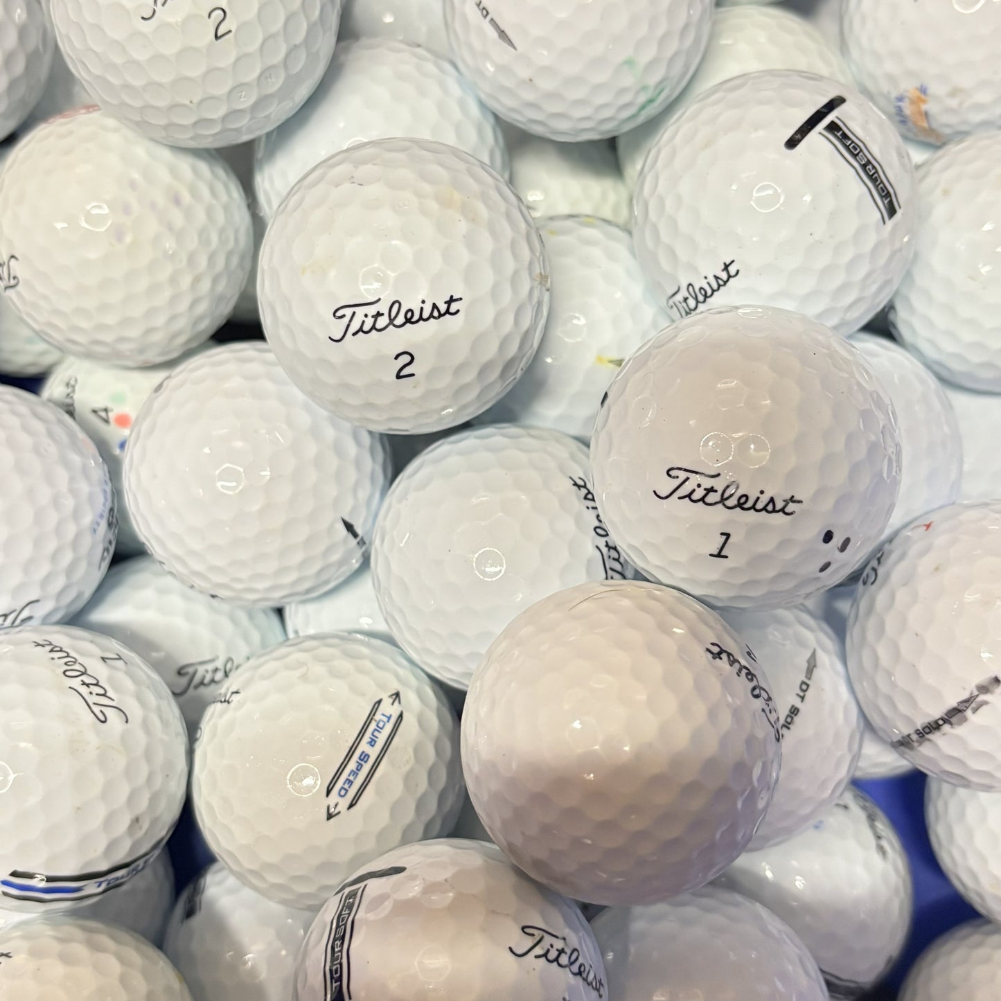 Titleist mixed lake balls grade A DT Solo Velocity Tour Soft NXT Extreme