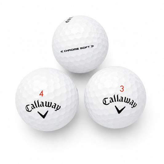 Callaway Chrome Soft lake balls grade A