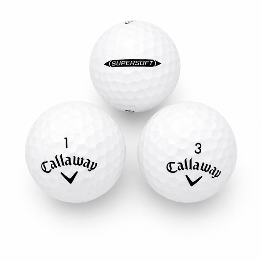 Callaway Supersoft lake balls grade A