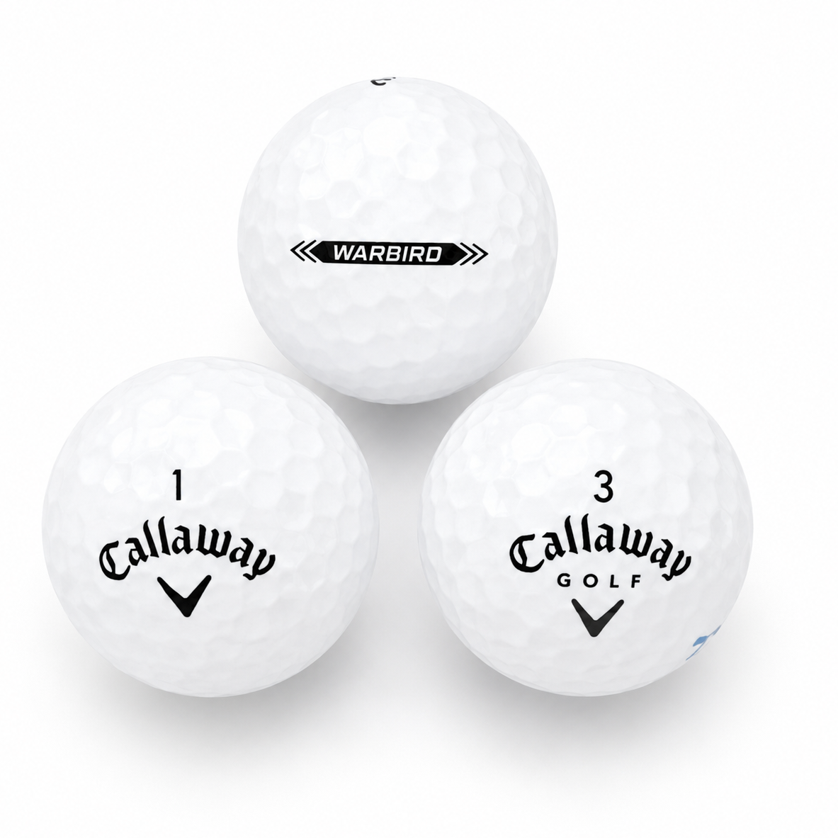 Callaway Warbird lake balls grade A
