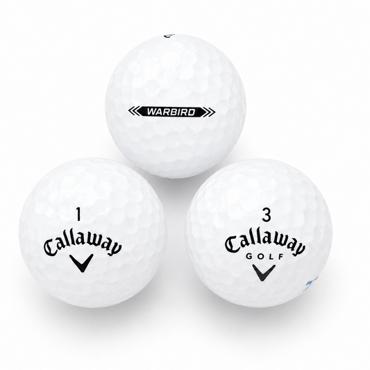 Callaway Warbird lake balls grade A
