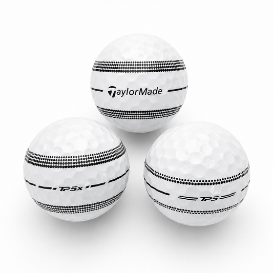 TaylorMade TP5 and TP5x Stripe mix lake balls grade A